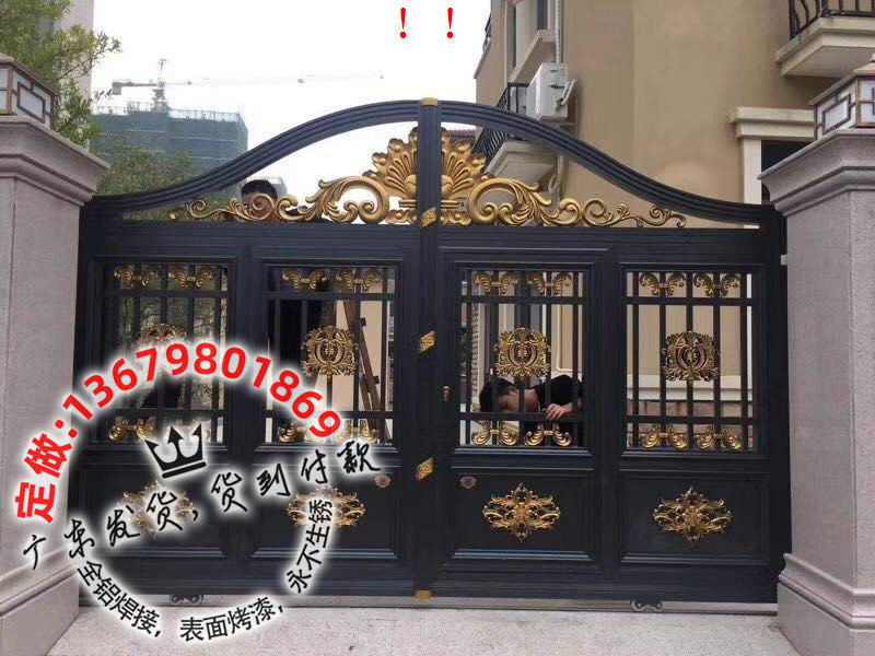 别墅大门，住宅大门，庭院大门，乡村大门，铝艺大门